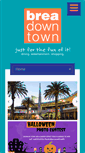 Mobile Screenshot of breadowntown.com
